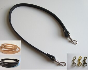 1/2" Genuine Leather Strap, Replacement Straps, Handbag Strap, Bag Handle, Purse Strap, Custom Made 12"-29"