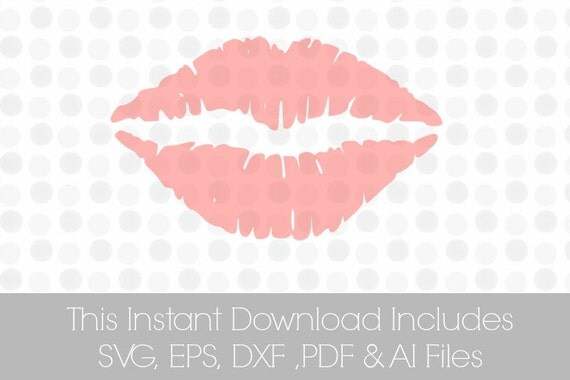 Download Lips svg SVG Pdf DXF EPS Ai Vinyl cutting file