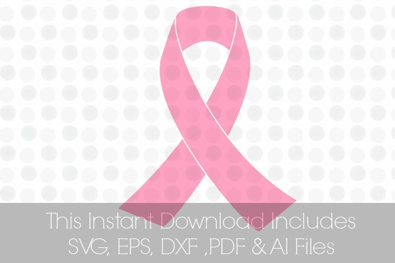 Download Breast Cancer Pink Ribbon Svg Vinyl cutting file for use in