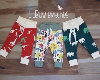 Custom (faux)Drawstring Leggings - Choose Your Size and Colors