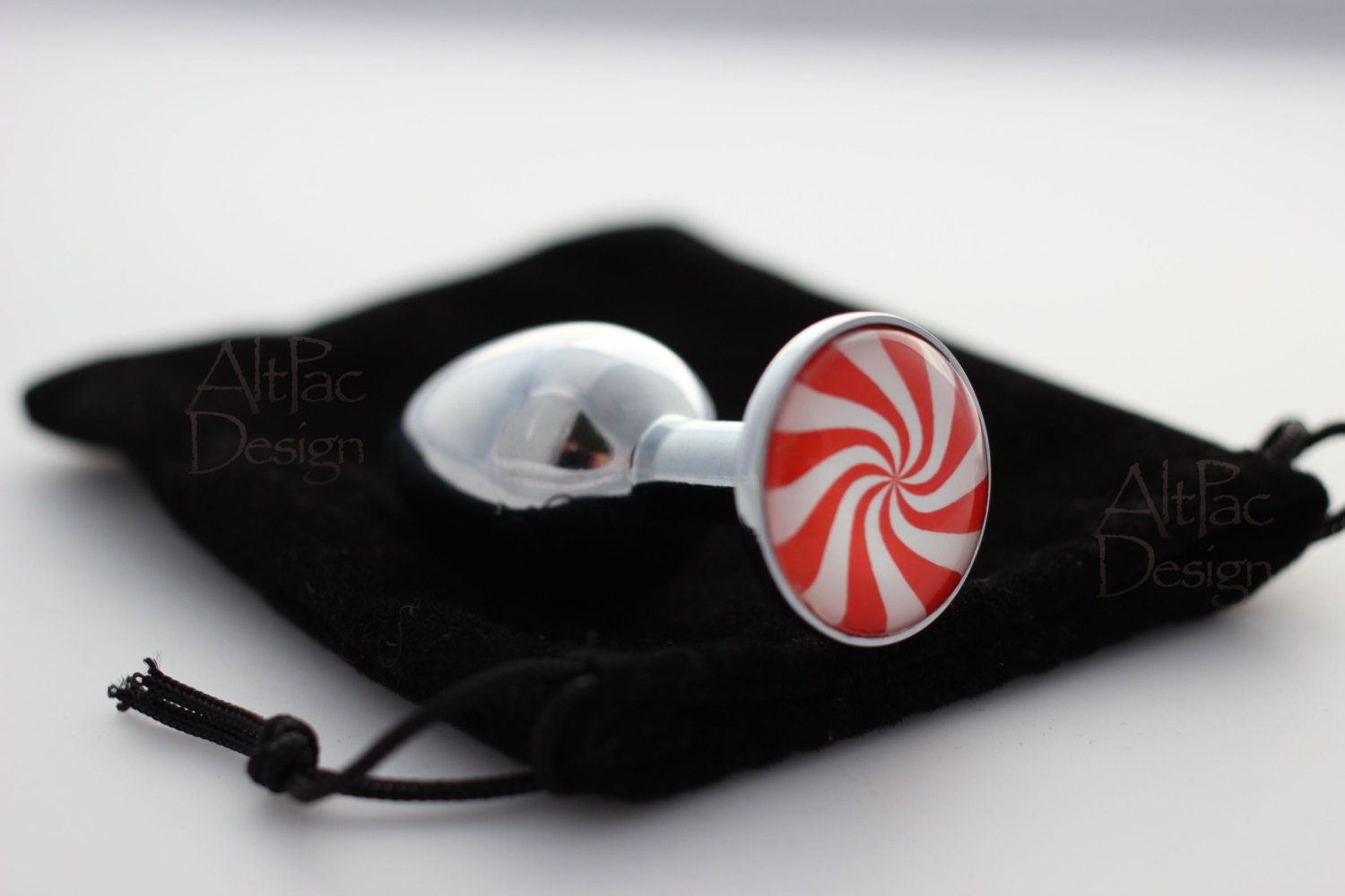 Butt Plug Peppermint Candy Custom Anal Plug Adult Sex by AltPac