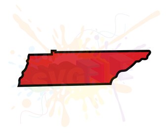 Tennessee SVG Files for Cutting State Cricut Home Designs - SVG Files for Silhouette - Instant Download