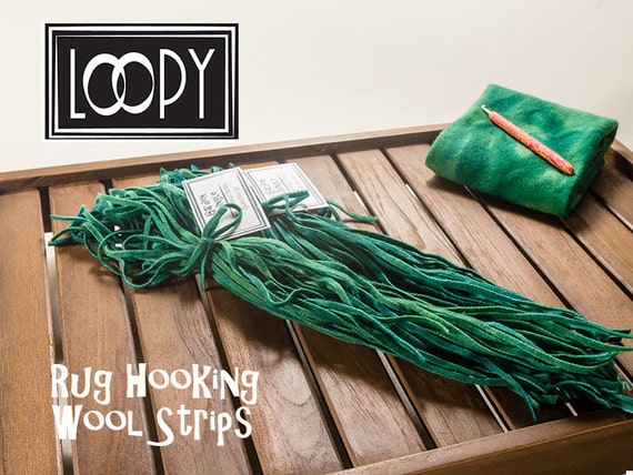 Rug Hooking Wool Strips Images