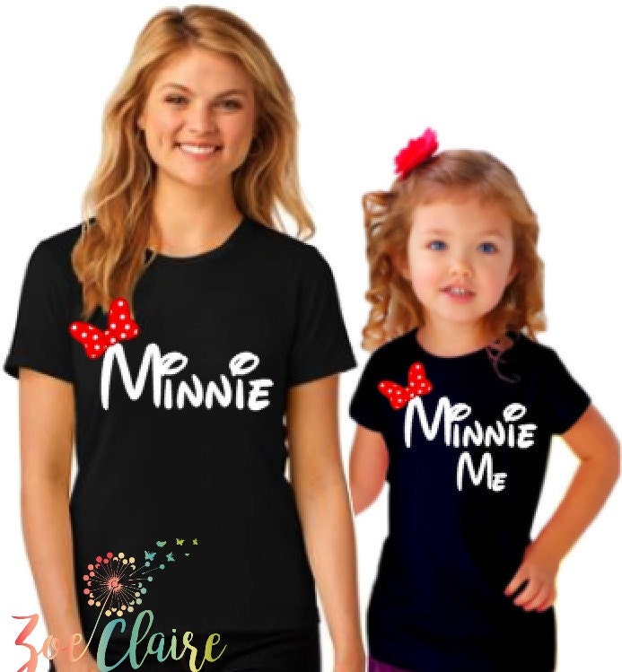 Mommy and Me Disney Shirts I Matching Minnie Family Shirts
