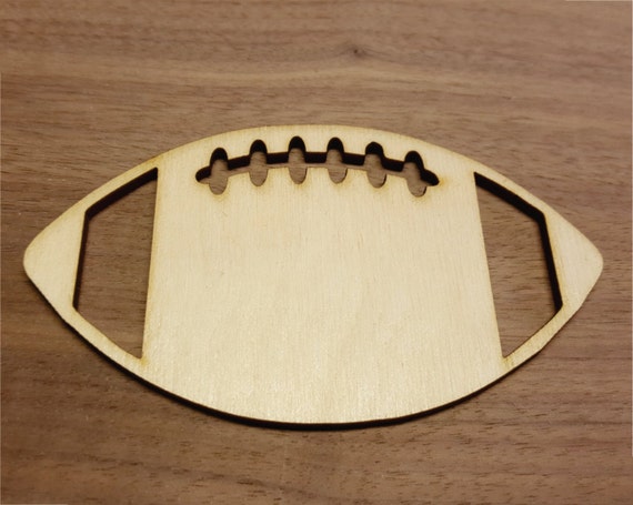 Laser Cut Wooden Football: An Intricate Art Form