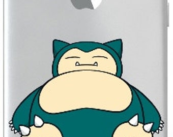 Pokemon Snorlax Vinyl Cut Sticker