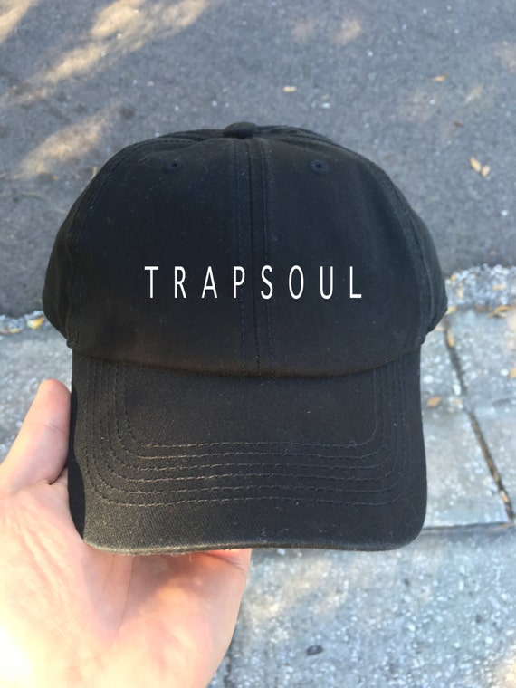 TRAPSOUL HAT Black Strapback Bryson Tiller by THEINNOVATED