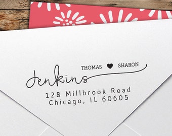 Custom Stamp - Personalized Return Address Stamp - Custom Rubber Stamp - Personalized Address Stamp - Self Inking Stamp - RA083
