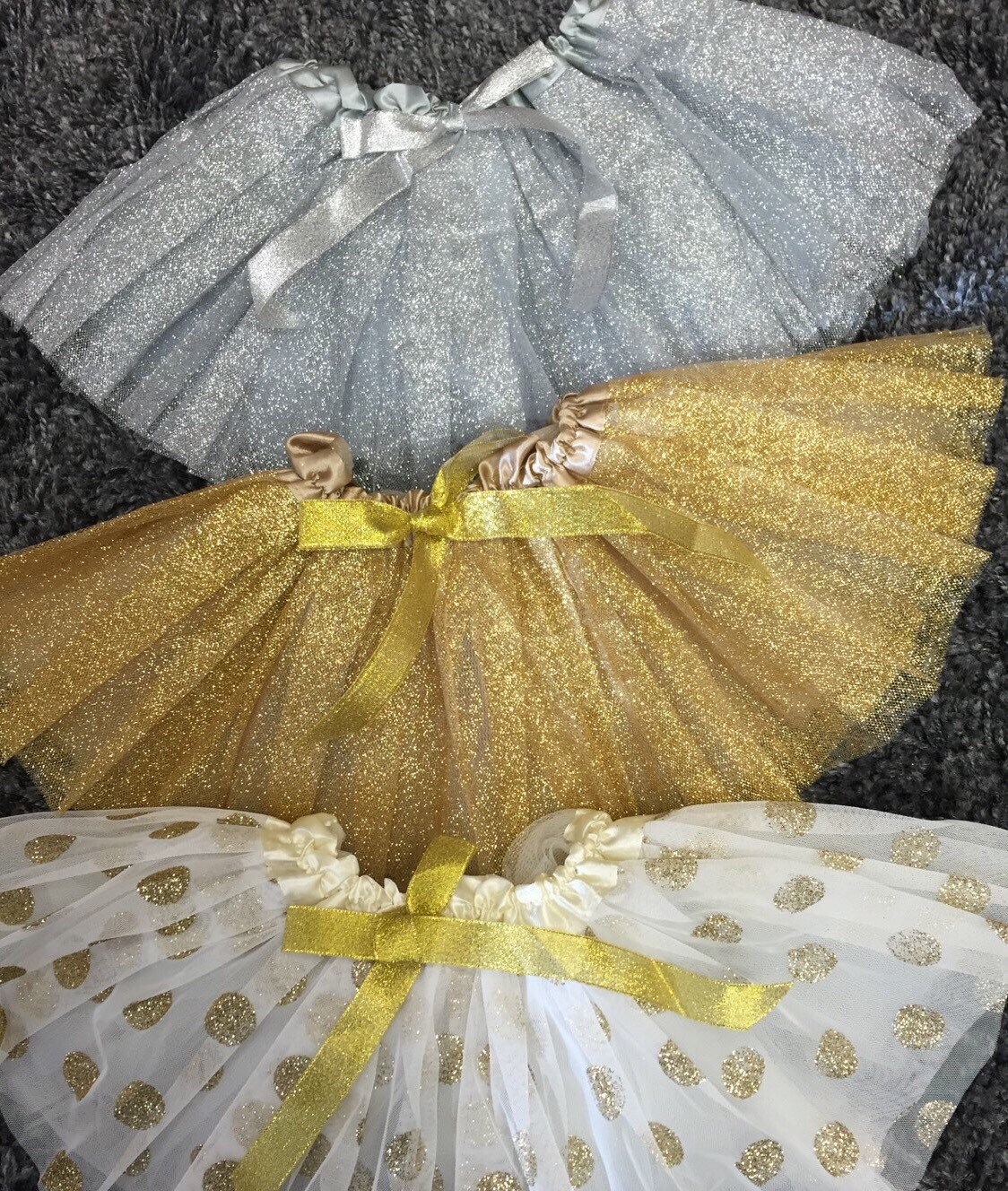 gold tutu outfit