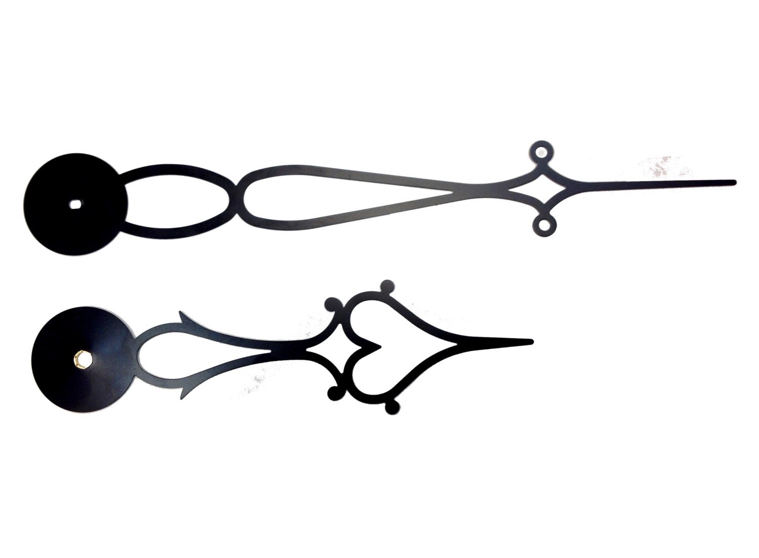 9 Black Extra Large Clock Hands Big Oversized XL Hands