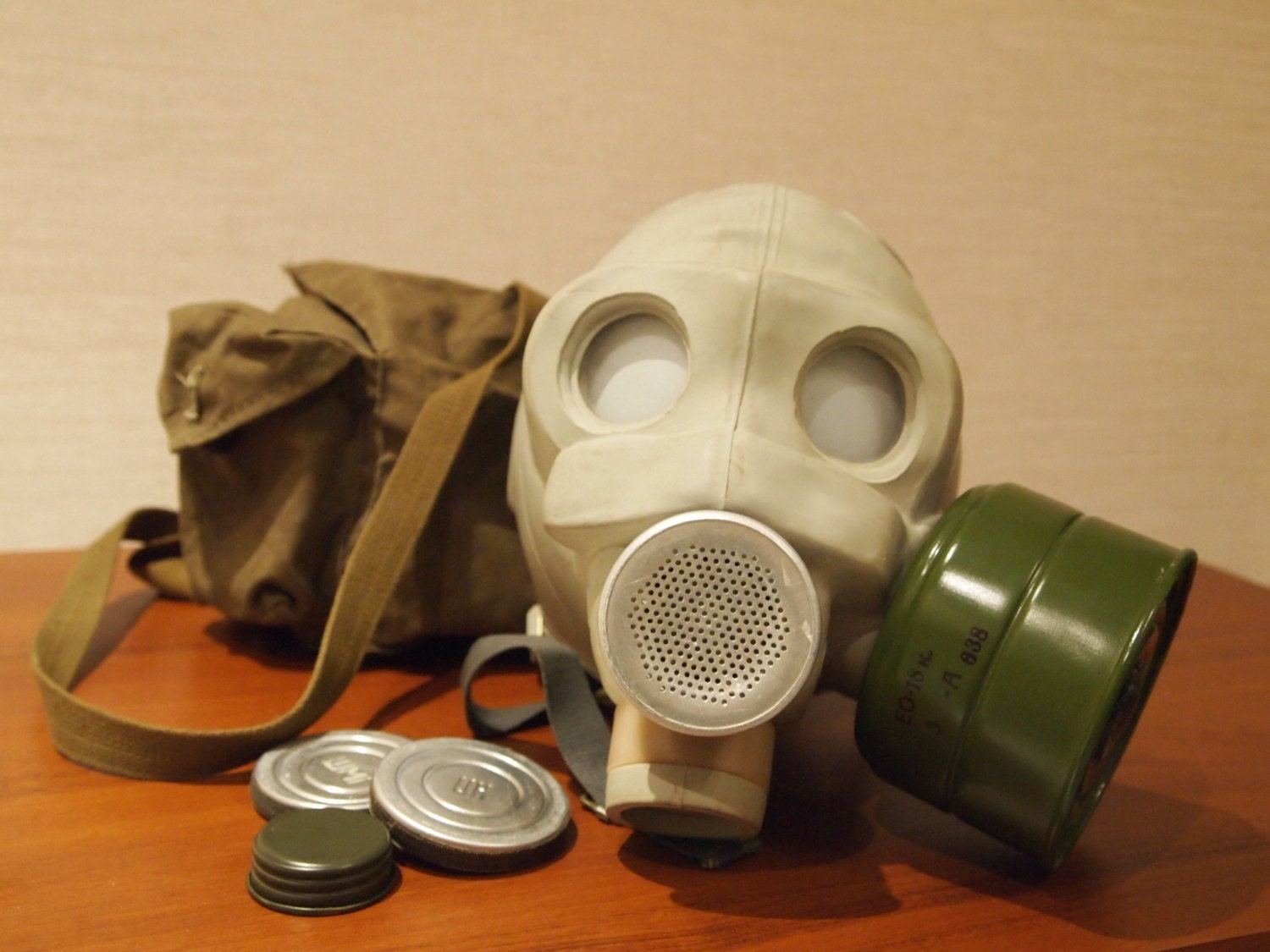 Soviet PMG Gas Mask With Bag And Filter Genuine Russian by MaskMen