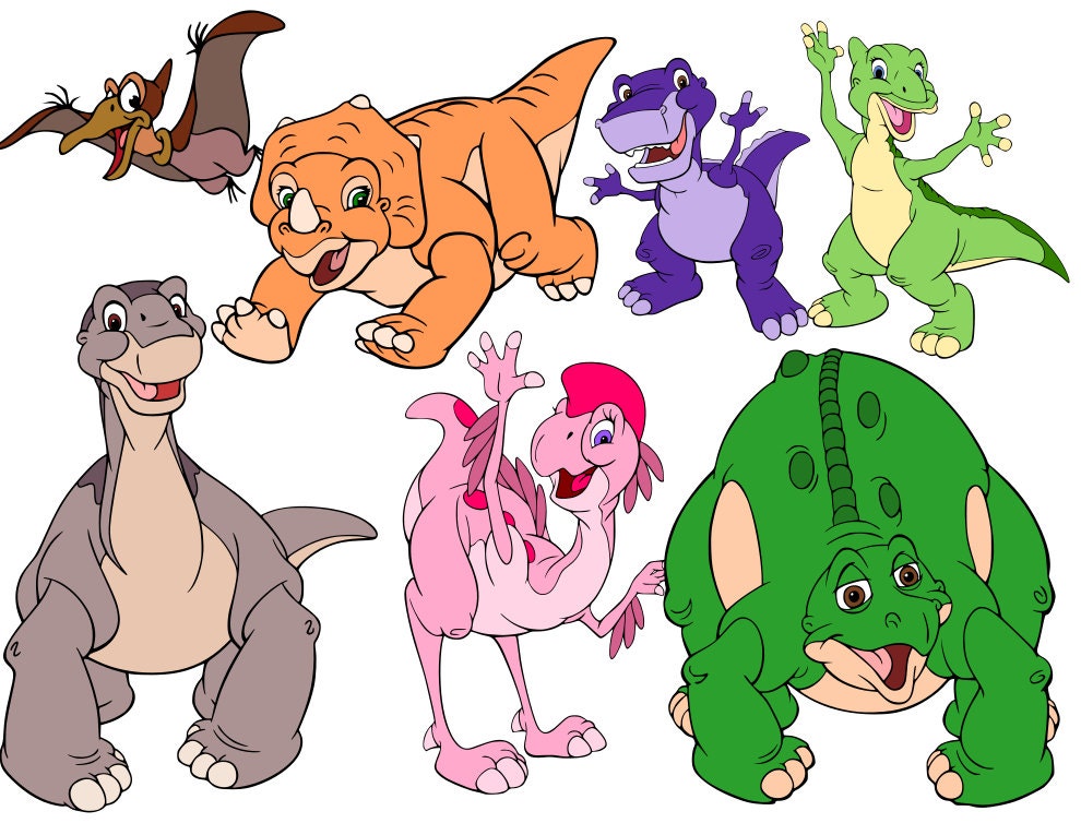 Land Before Time Collection svg. pdf png files