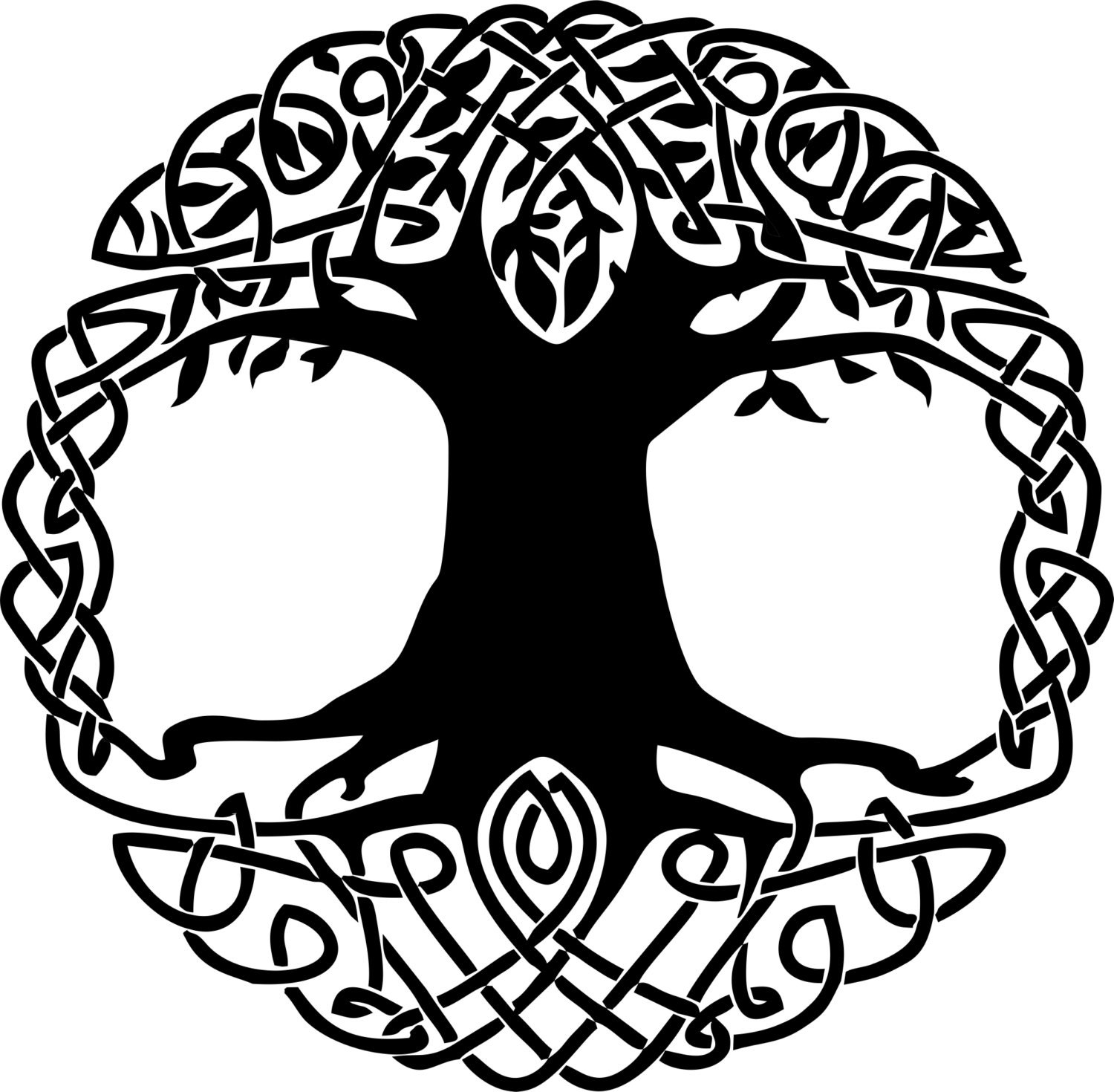 Celtic Knot Tree Of Life Vinyl Decal 1346