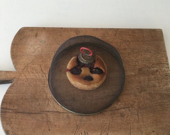 Vintage French food screen- cheese cover