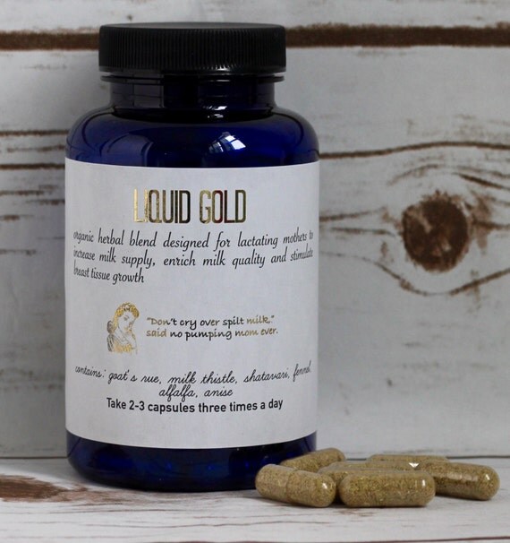 Liquid Gold Organic Lactation Herbal Supplement by LEGENDAIRYMILK
