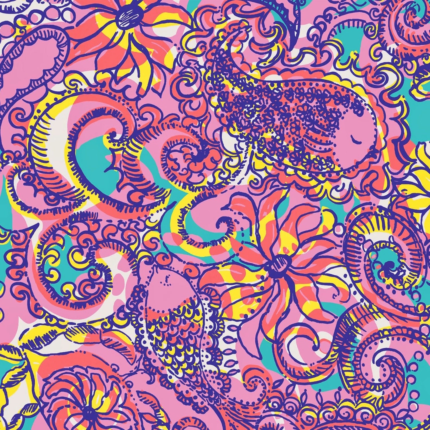 lilly pulitzer inspired heat transfer vinyl