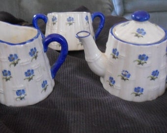 Cute Vintage Czech 3pc.Tea Set