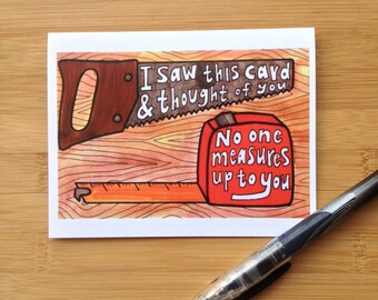 Thank You Card- I saw this card and thought of you