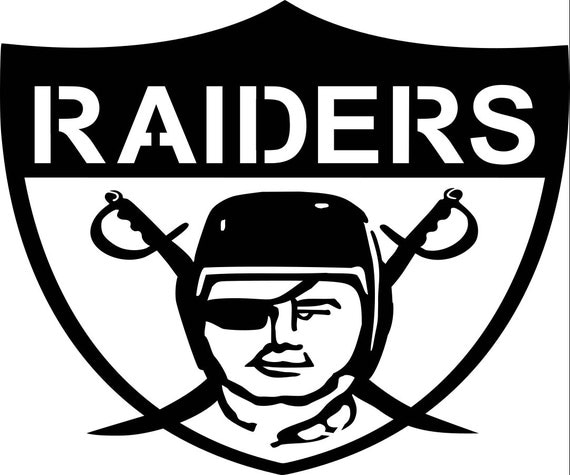 Items similar to Oakland Raiders - Plasma Cut Metal Wall Art - 10