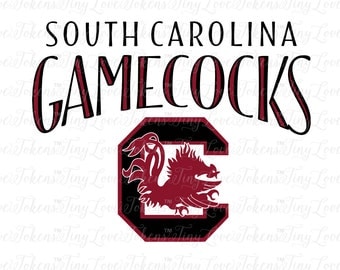 South Carolina Gamecocks Design for Silhouette and other craft cutters (.svg/.dxf/.eps/.pdf)
