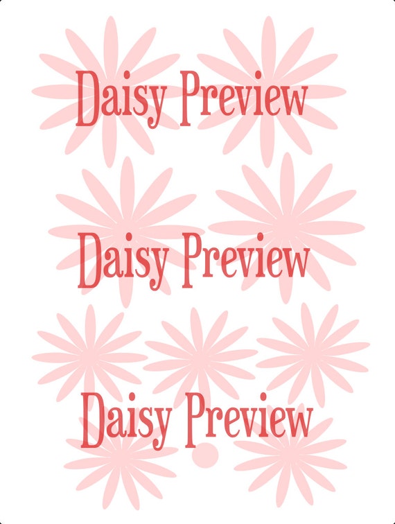 Download Paper Flowers- Daisy Flower Templates- SVG Flower Cut ...