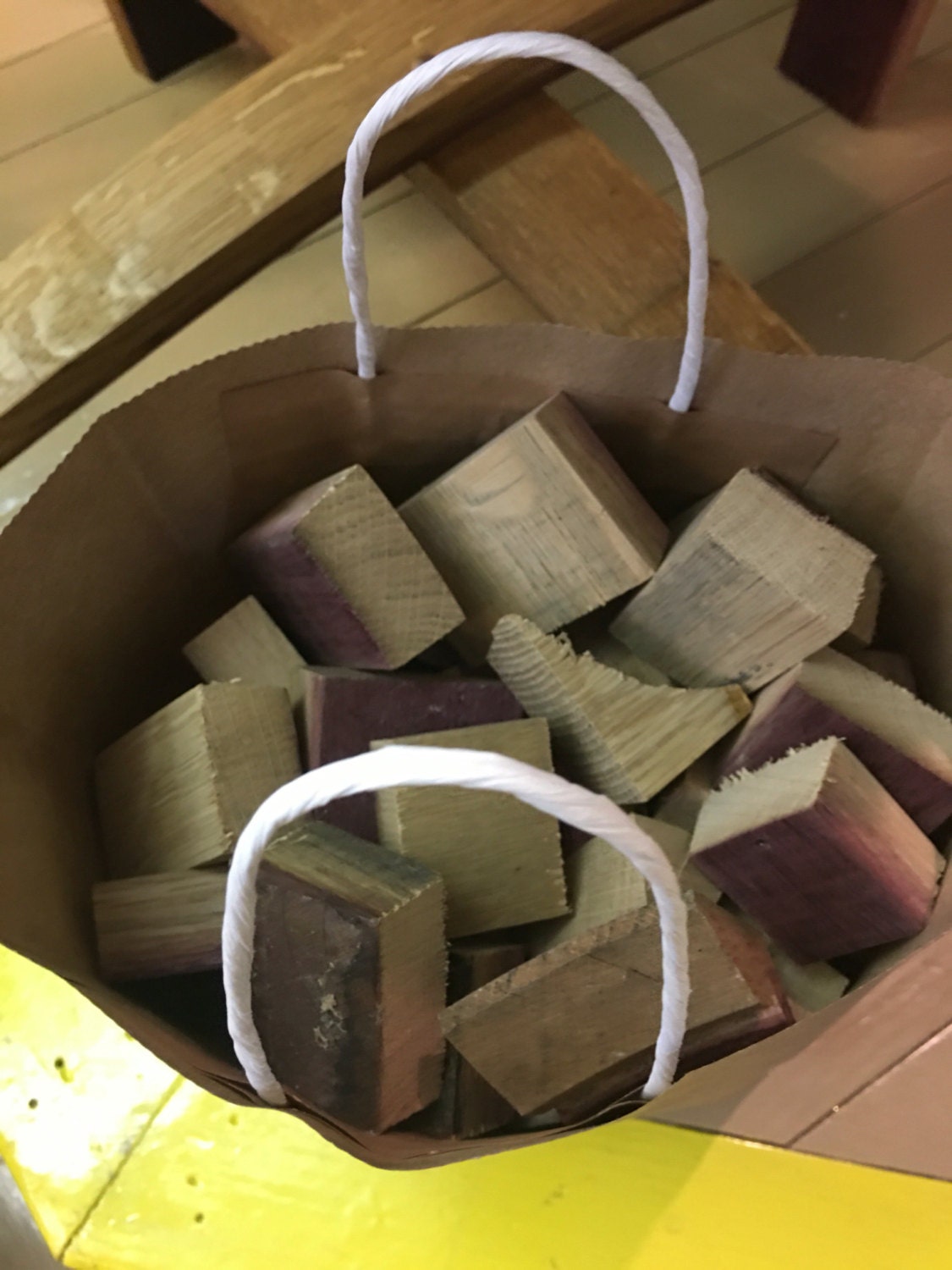 Wine Infused Oak Wood Chips For BBQ Grilling by TheWoodmansDesign