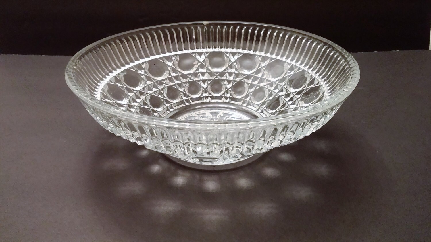 Federal Glass Windsor Pattern Bowl