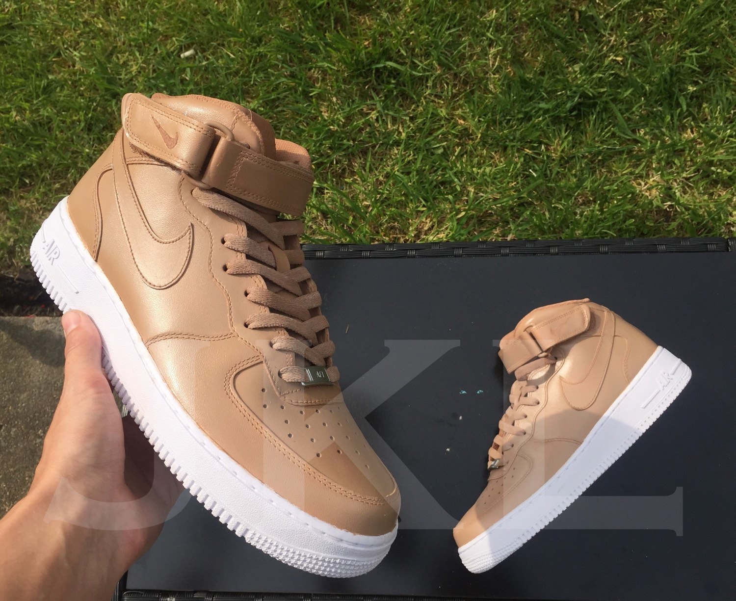 custom air force 1 nude