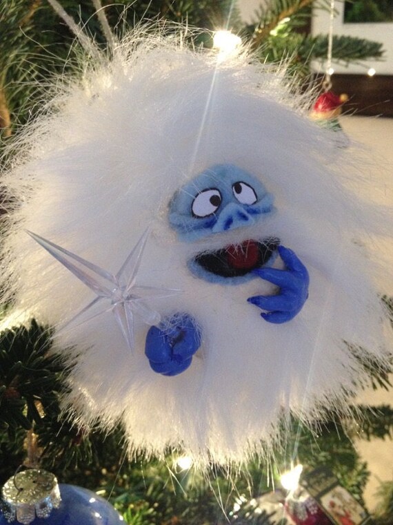 Bumble The Abominable SnowOrnament by YetisTheSeason on Etsy