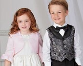 VEST, BOLERO and Bow Tie Sewing Pattern – Simplicity 1509 – Child Size 3, 4, 5, 6, 7, 8 – Flower Girl, Wedding Attire, Ring Bearer Clothes VEST, BOLERO and Bow Tie Sewing Pattern – Simplicity 1509 – Child Size 3, 4, 5, 6, 7, 8 – Flower Girl, Wedding Attire, Ring Bearer Clothes