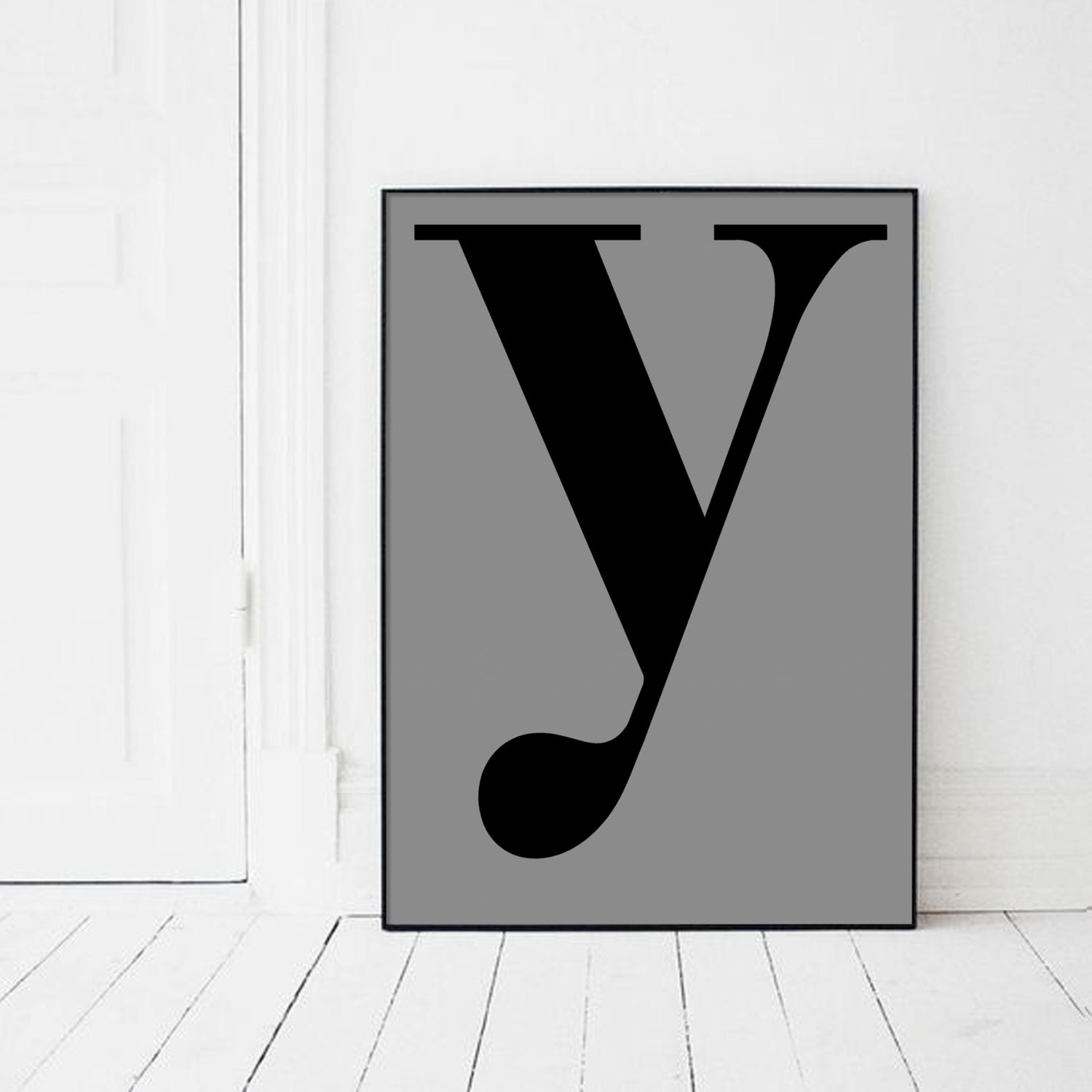 y letter y print letters art single letters y by angelinasartshop
