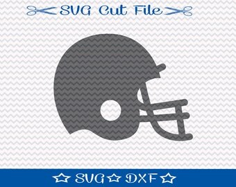 Football Helmet SVG File / SVG Cut File For Silhouette / Sports SVG / Football svg / Super Bowl svg / Superbowl svg