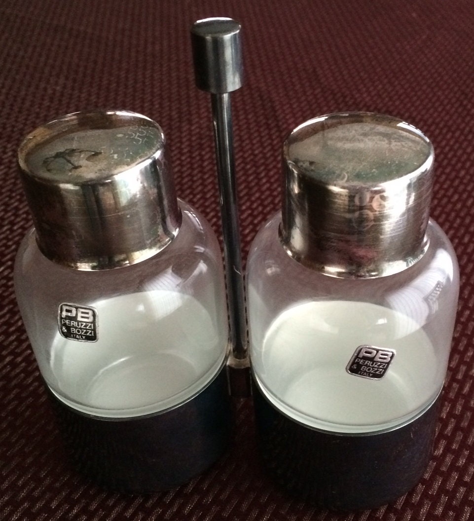 Vintage Oil and Vinegar Cruet Set Oil and Vinegar Decanter