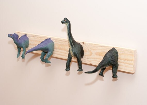 Dinosaur hook coat rack for children and grown up children