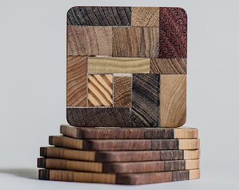 Items similar to Vintage Wallpaper Design coasters set of four on Etsy