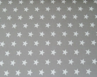 White stars fabric | Etsy