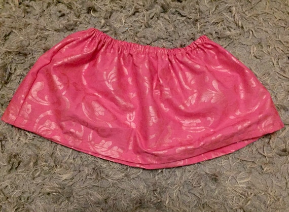 Pretty Pink Toddler Skirt
