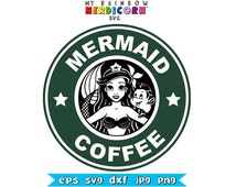 Free Free 258 Little Mermaid Starbucks Cup Svg SVG PNG EPS DXF File