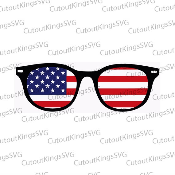Download SVG Sunglasses American Flag 4th of July SVG & by ...