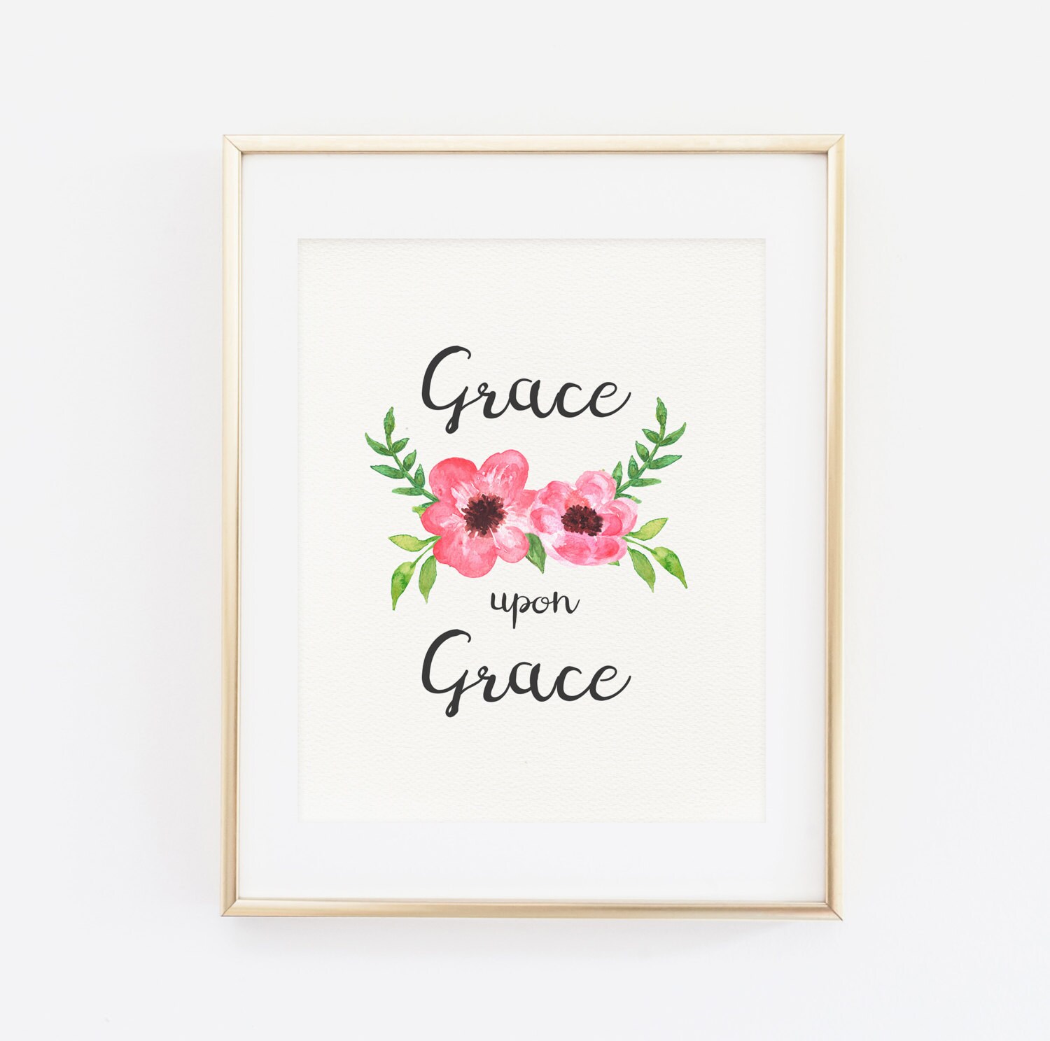 Grace Upon Grace John 1 16 Bible Verse Quote Bible Verse