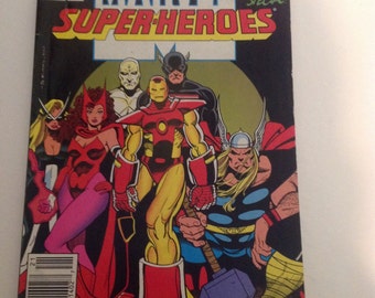 Marvel Superhero's- Iron Man- The Avengers- Thor- Comic Book
