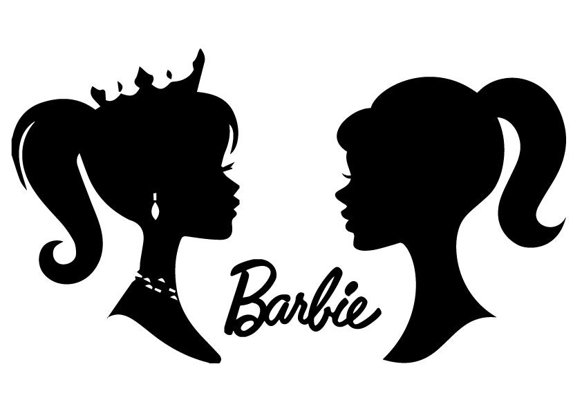 Barbie silhouettes file Barbie silhouettes svg by SVGFilesLab