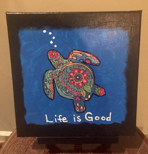 Life is Good Sea Turtle