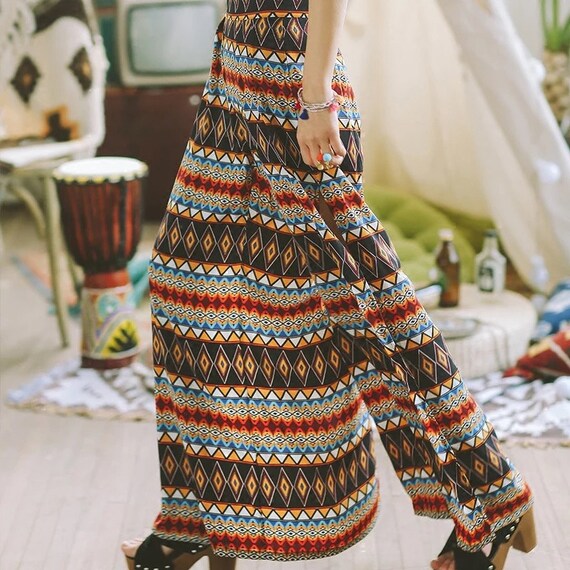 boho bohemian dresses African DressCustom maxi pants