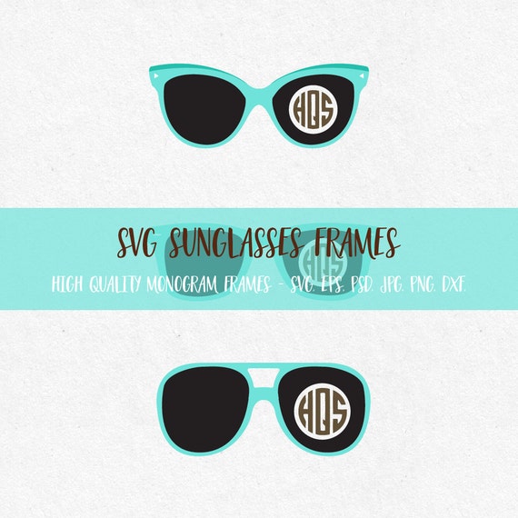 Download Sunglasses Svg Beach Svg Monogram Frames Svg Svg Monogram