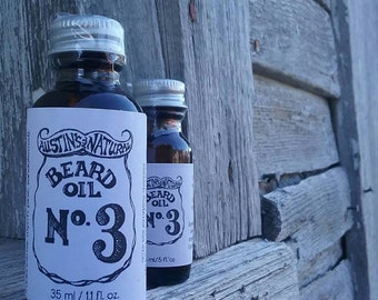 Beard Oil No. 3: Woodsy Scent