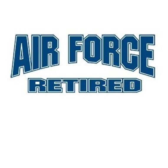 United States Air Force Retired Military Tee Shirt