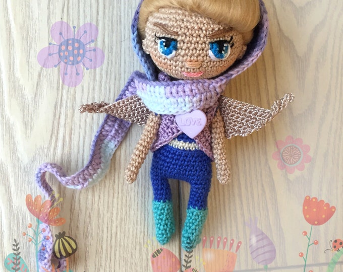 Amigurumi crochet doll- crochet doll-amigurumi doll