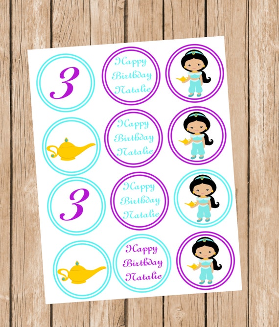 Free Free 94 Princess Jasmine Cupcake Toppers Printable SVG PNG EPS DXF File
