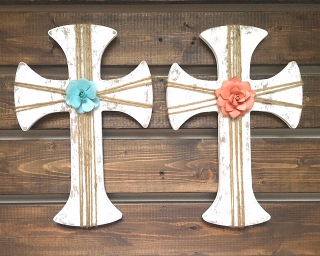 Baptism Cross Baby Baptism Gift Baby Boy by LetterFlyDesigns